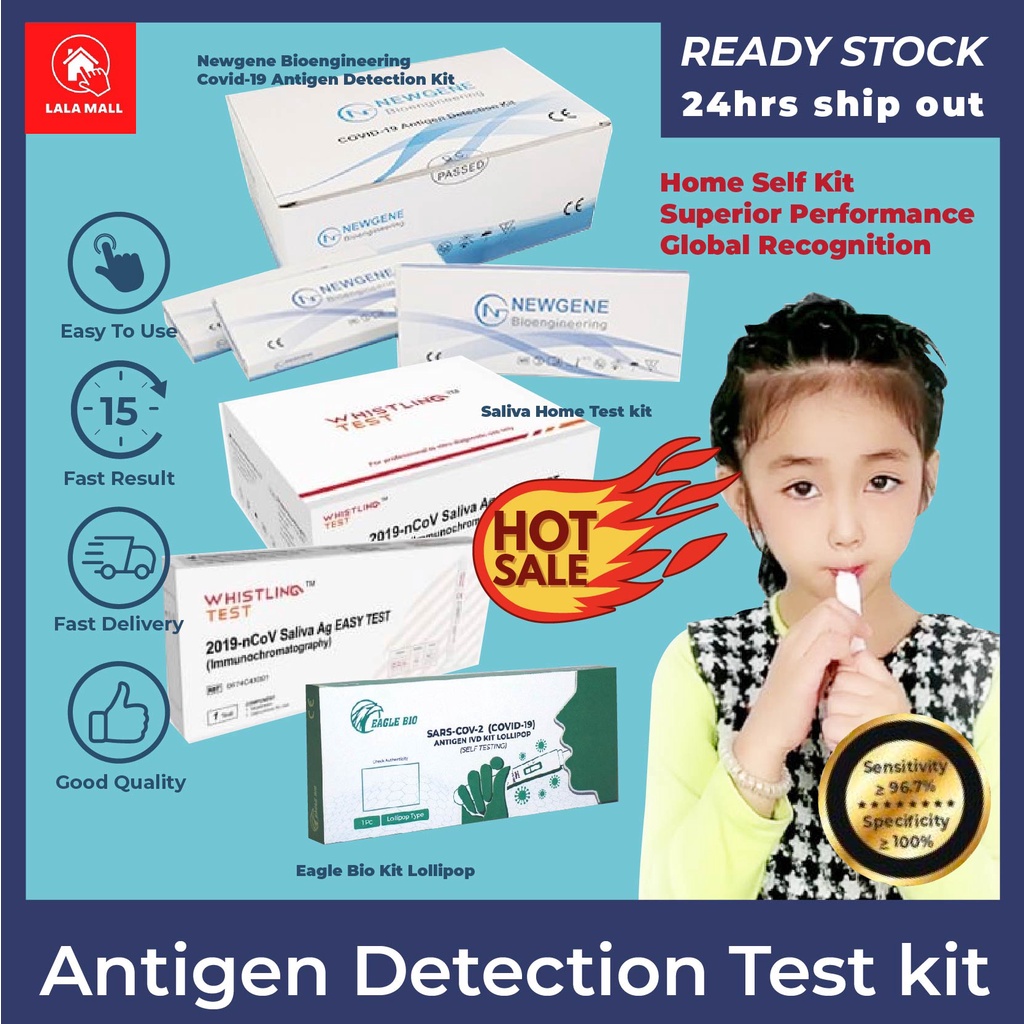 [Win Health Pharmacy] Covid19 Home Self Rapid Test Kit Whistling