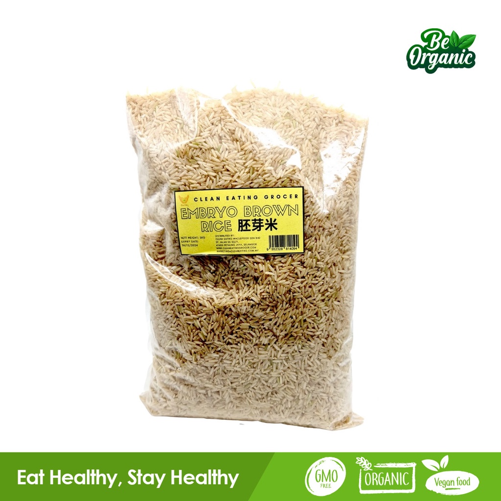 Be Organic Clean Eating Malaysia Embryo Rice 5kg | Shopee Malaysia