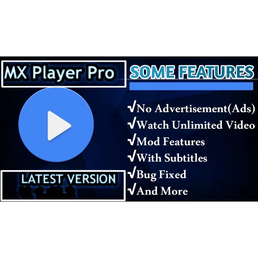 MX Player Pro-PREMIUM Full version for Android 2021 | Shopee Malaysia