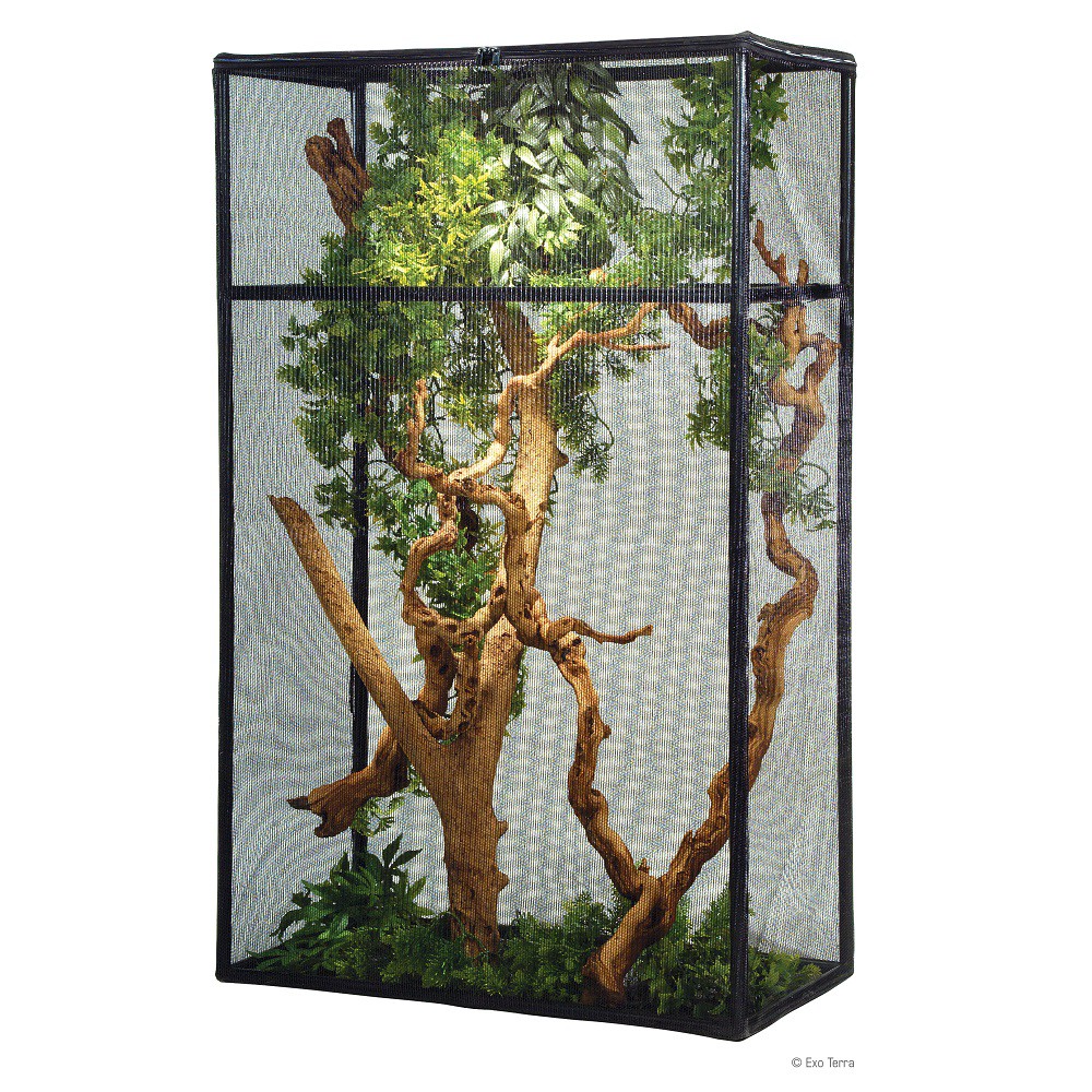 EXO TERRA FLEXARIUM 100/260 GALLON FULL SCREEN TERRARIUM ULTRA