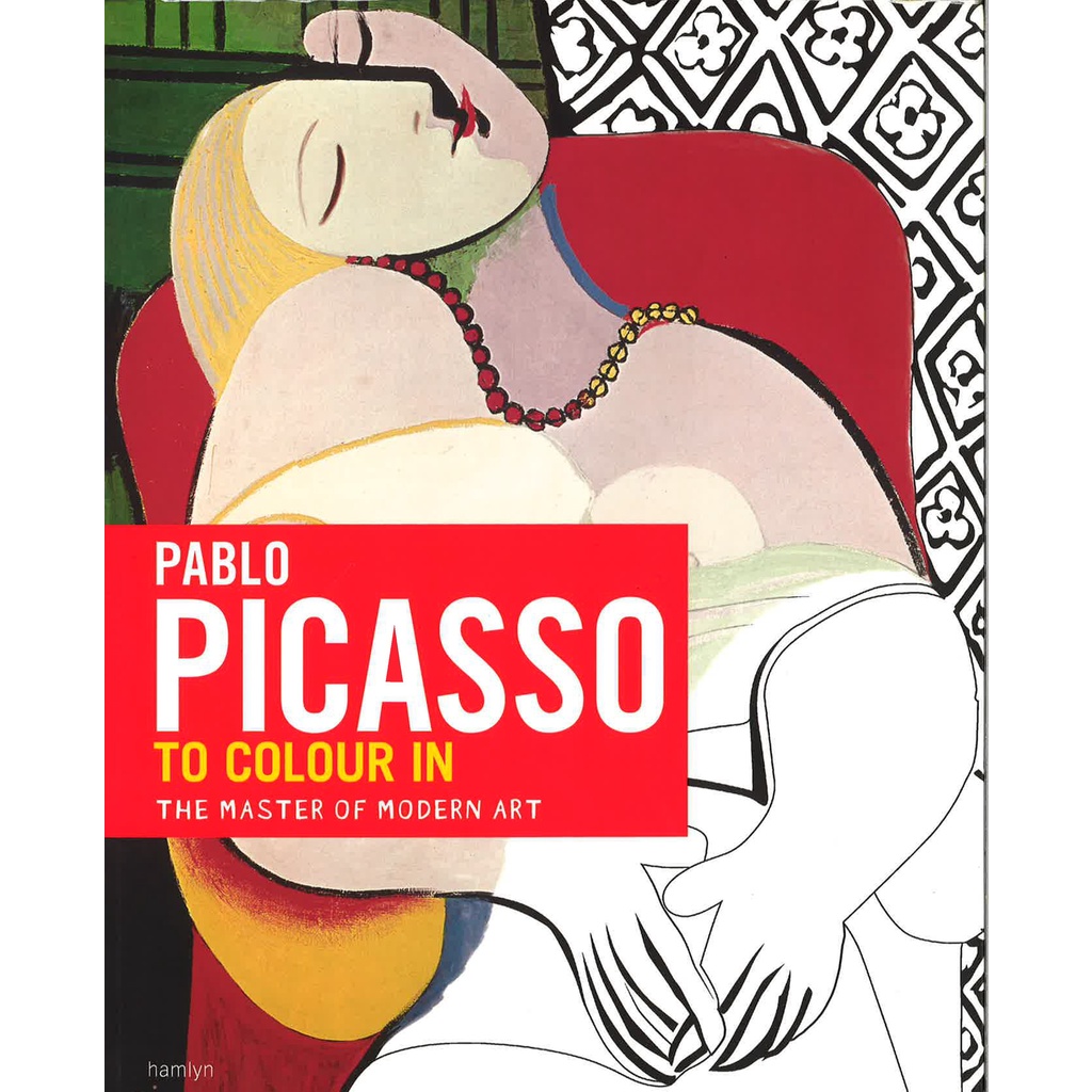 (BX) Pablo Picasso To Colour In (ISBN:9780600634256) | Shopee Malaysia
