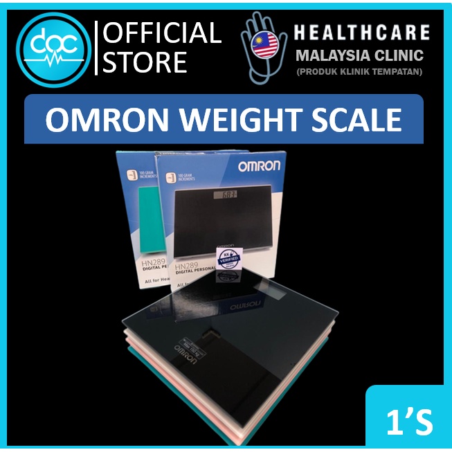  OMRON HN289 Scale - Ocean Blue : Health & Household