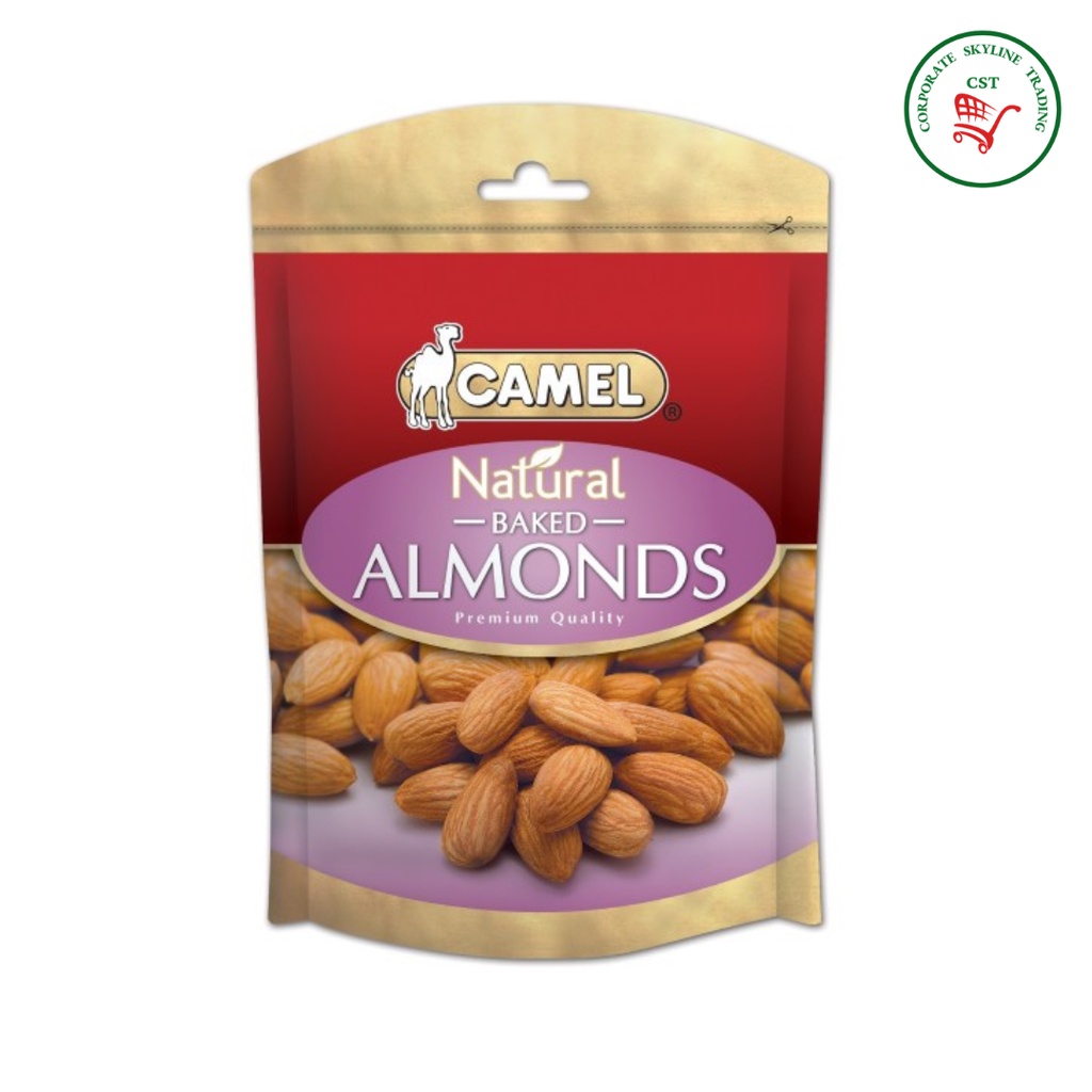 CAMEL NATURAL ALMONDS BAKED135g //Naturally Cholesterol Free/Naturally