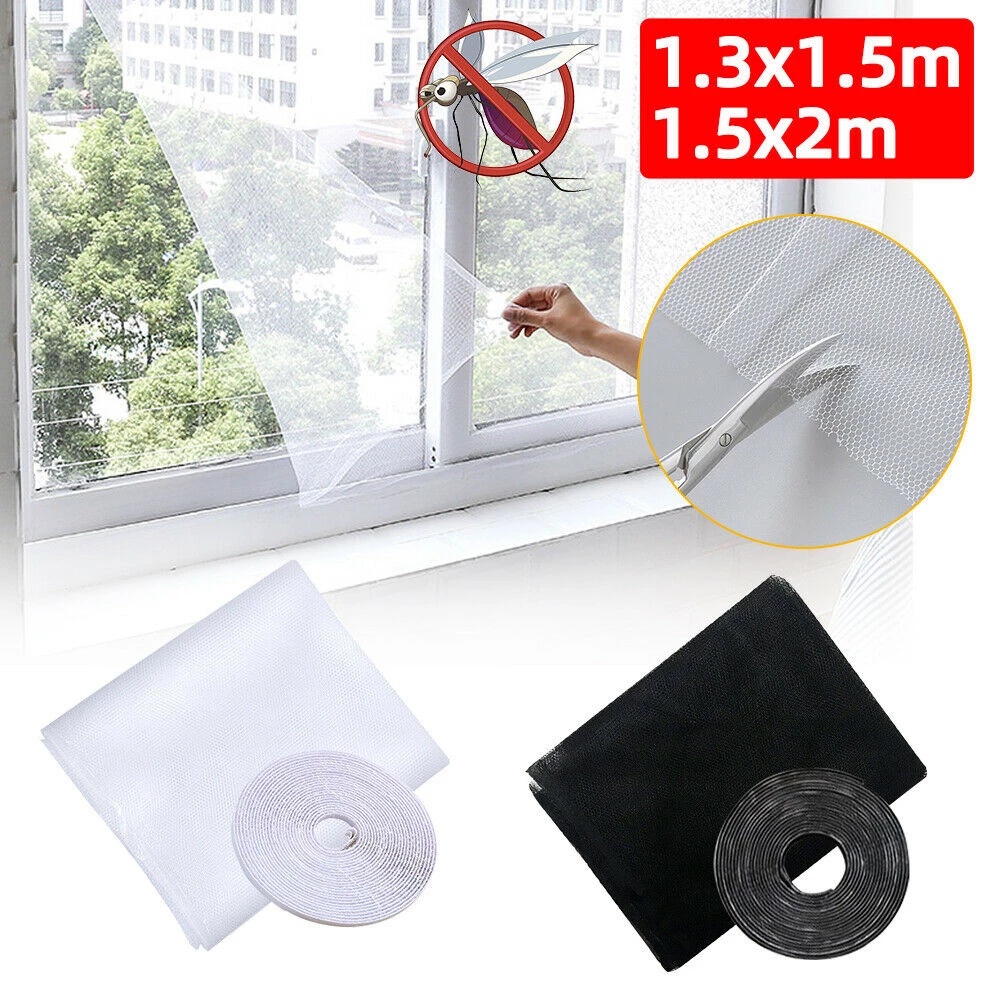 Indoor Anti-Insect Anti Mosquito Cuttable Window Screen / Invisible ...
