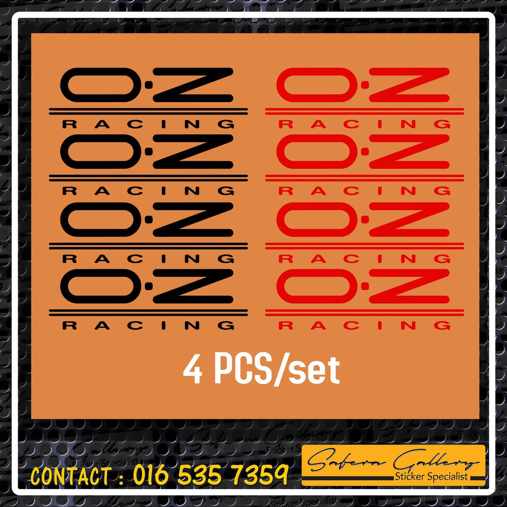 OZ STICKER RIM STICKER 3M REFLECTOR STICKER | Shopee Malaysia
