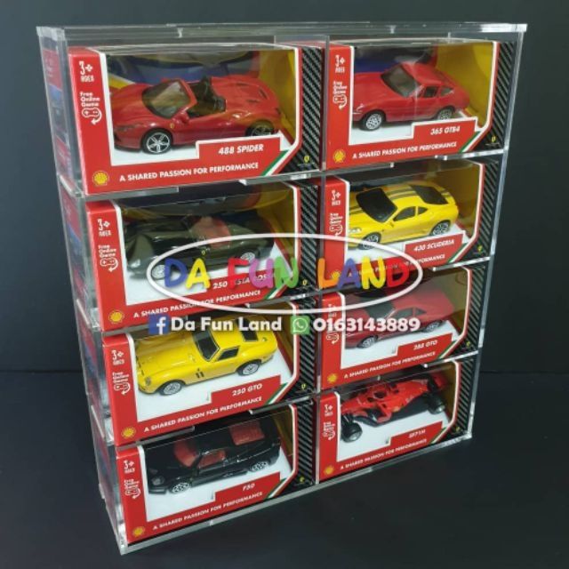 ️SHF8-OP ️ SHELL FERRARI RACK DISPLAY COLLECTION 2019 | Shopee Malaysia