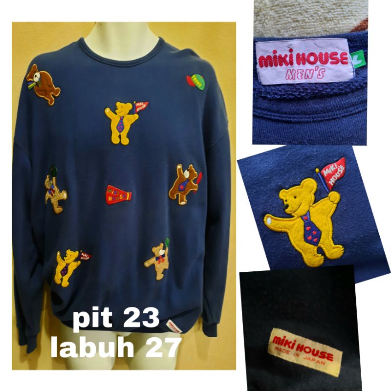 Sweatshirt vintage miki house | Shopee Malaysia