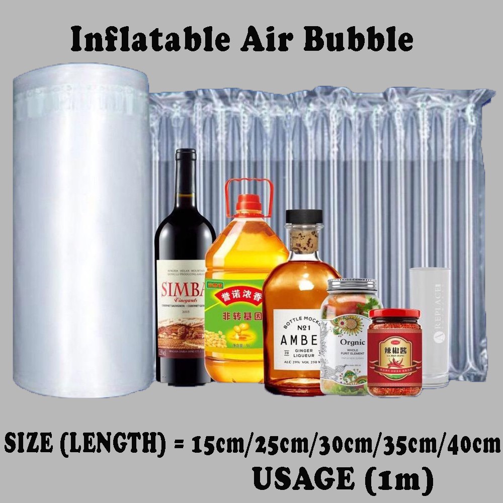 Inflatable Air Bubble Packaging Wrap Air Packinging Protective Bubble