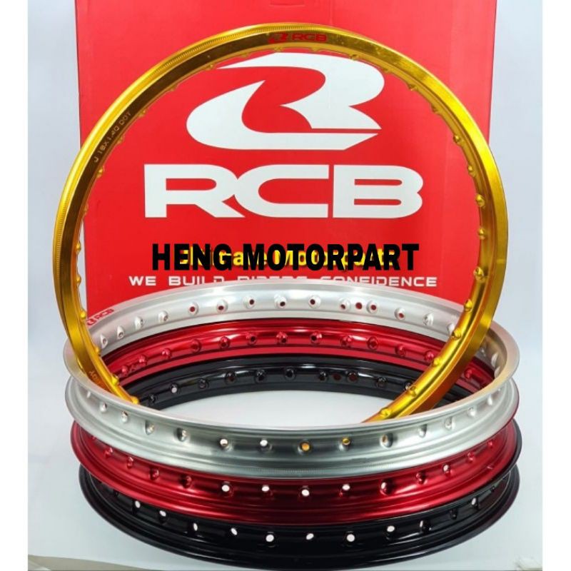 100% RCB 17INCH 18INCH ALLOY RIM RACING BOY 1.40x18/1.60x18/1.4x17/1 ...