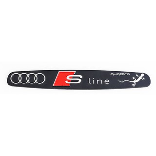 Red Black Metal S Logo Sline Emblem Badge Car Sticker For Audi Quattro VW  TT SQ5 S6 S7 A4 Accessories From Season16, $1.16