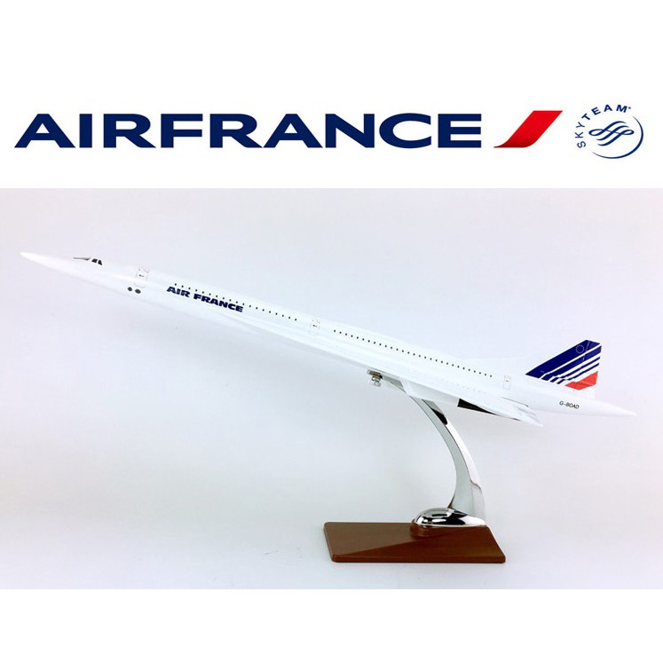 Jouet Concorde Air France SANCHIS Années 70 - Tôle Et Plastique - Friction