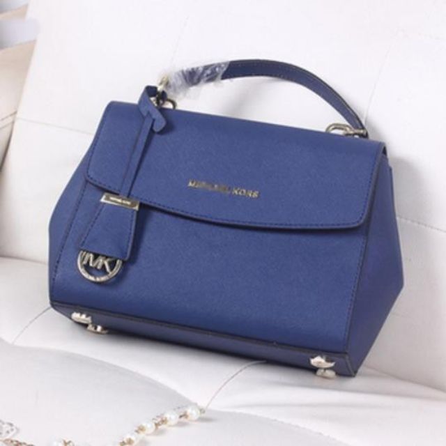 Michael Kors Ava Medium Saffiano Leather Crossbody  Michael kors leather  bag, Michael kors ava, Saffiano leather