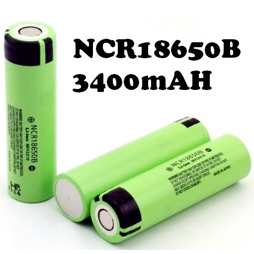 Panasonic NCR18650B Battery 3400mAh 10A 3.7V High Capacity Rechargeable ...