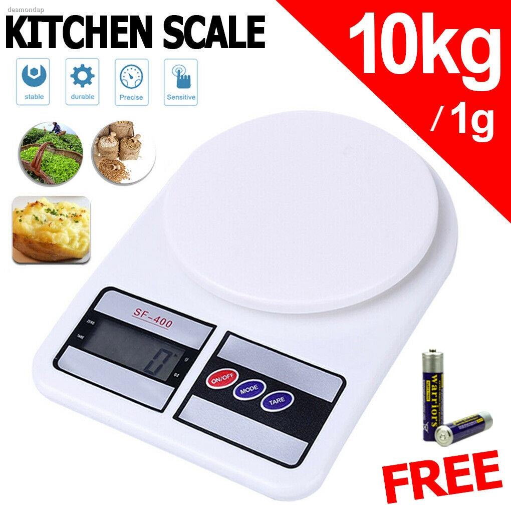 Free Battery] Digital Scale SF400 Household Weight Scales Platform Electronic Balance Kitchen