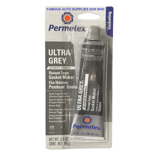 Black Silicone Permatex Ultra Grey - High-Torque, 13 Oz Tube For Tough ...
