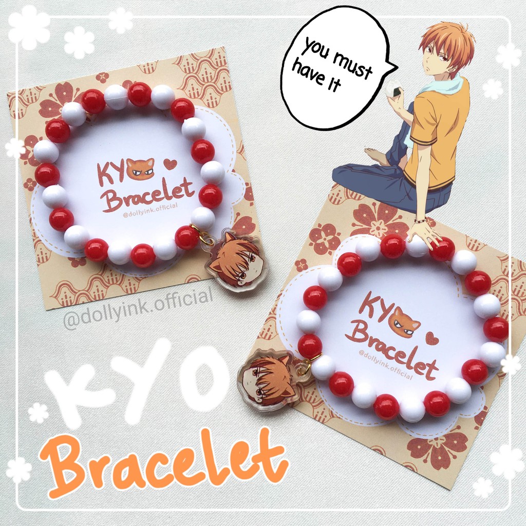 Kyo Bracelets by Dollyink (Unit)/kyo sohma fruits basket bracelet