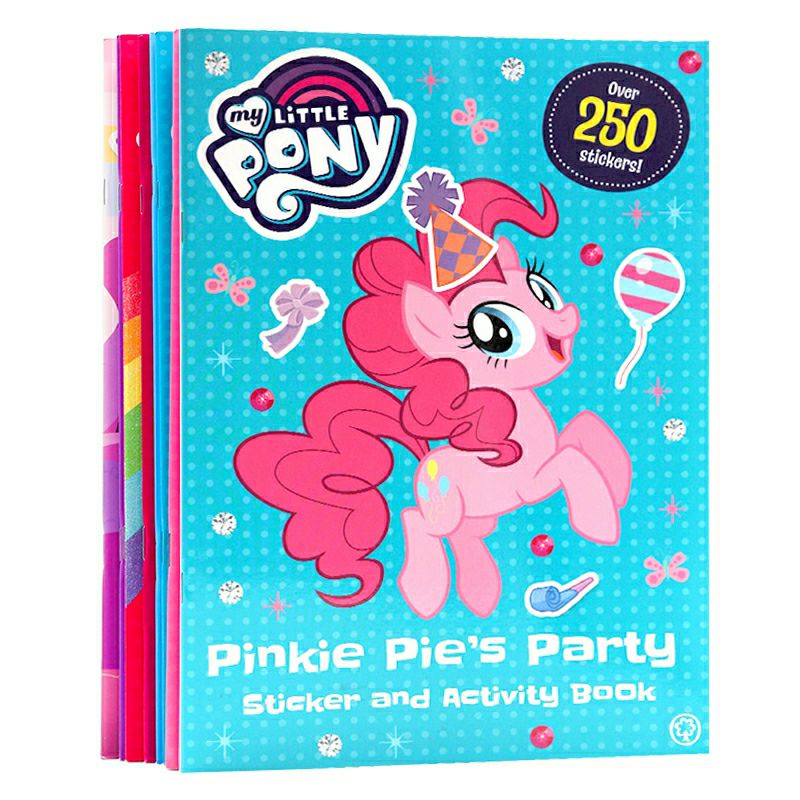 [Clearance] 100% Original My Little Pony sticker and activity book | Shopee Malaysia