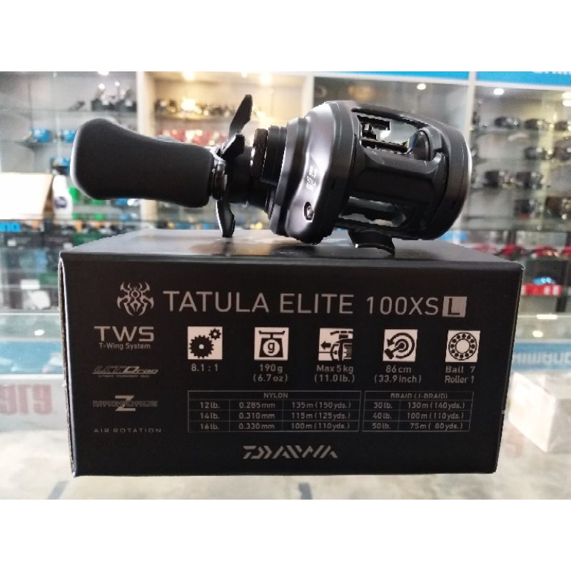 19"Daiwa Tatula Elite 100XSL (free gift 🎁 4pcs) | Shopee Malaysia