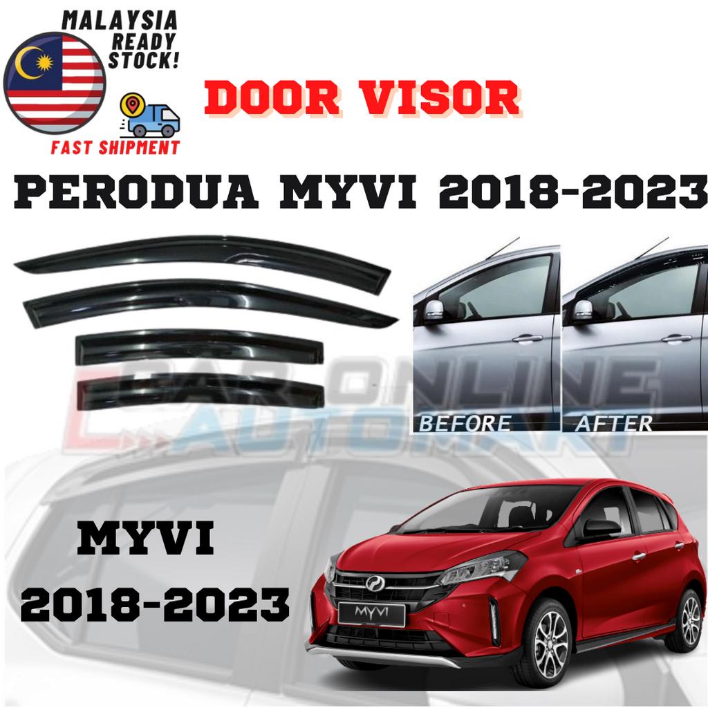 FOR - PERODUA MYVI 2018-2023 DOOR VISOR SMALL / MUGEN (4PCS) | Shopee ...