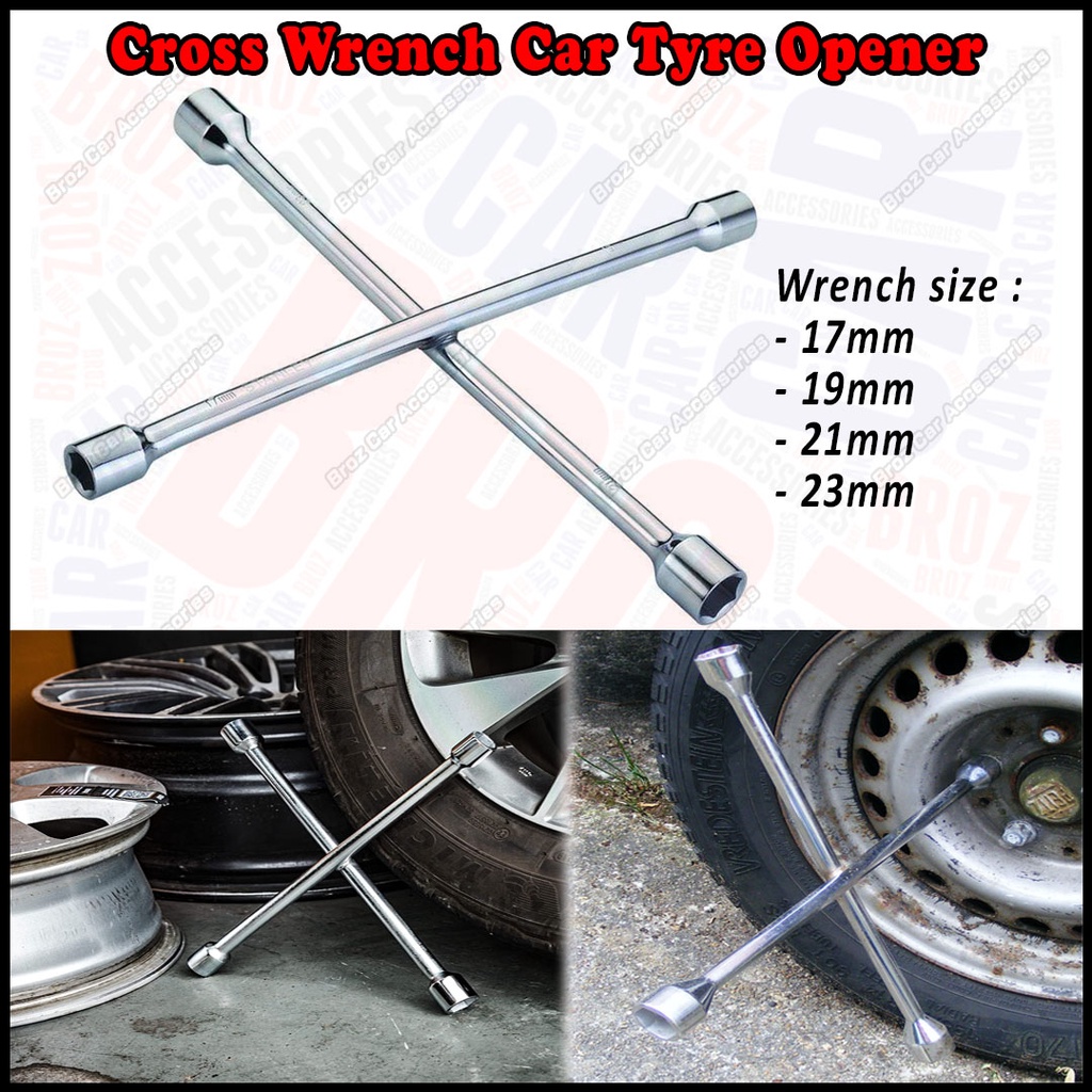 Spanner for deals car tyre