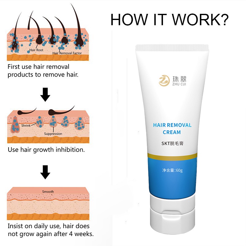 Hair removal cream Krim penyingkiran rambut private parts Painless Hair Removal armpits Dimple