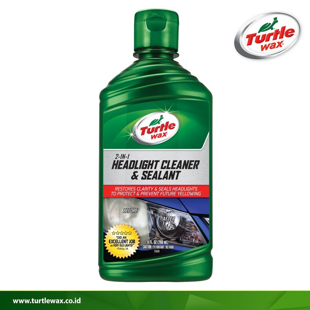 TURTLE WAX 2 IN 1 HEADLIGHT CLEANER & SEALANT (T43) Shopee Malaysia