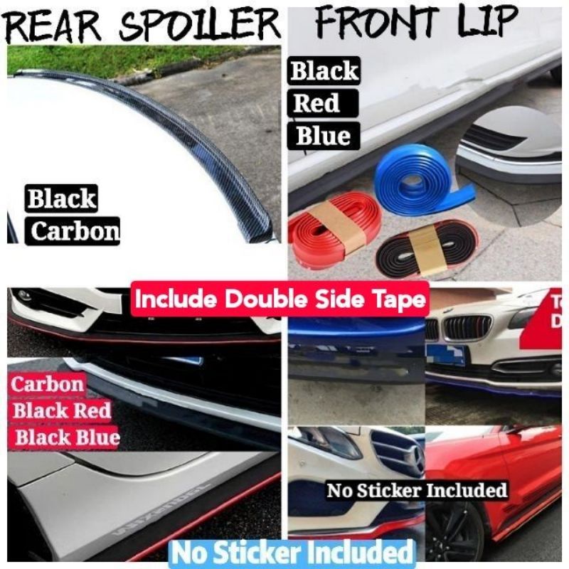 Getah Spoiler Samurai Car FRONT BUMPER LIP SKIRT Diffuser Spoiler
