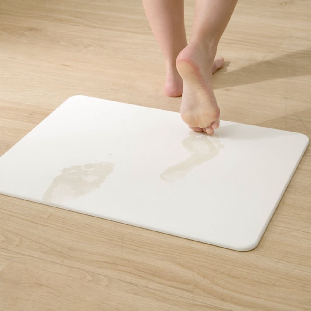 SIMPLYBEST Washable Soft Japan Diatomaceous Earth Mat Anti-Slip