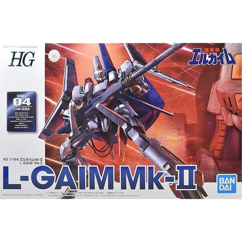 P-Bandai Heavy Metal L-Gaim 04 HG 1/144 L-Gaim Mk-II | Shopee Malaysia