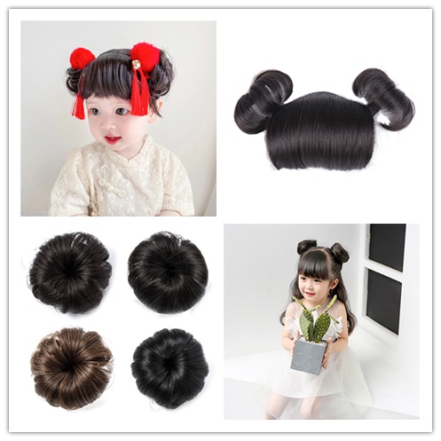 Qipin Stylish Cute Children Fake Bangs Braid Wigs Hair Clip Celebrity Princess Baby Girls Princess Funny Photo Props Birthday Party Hairwear Lovely Accessories Shopee Malaysia