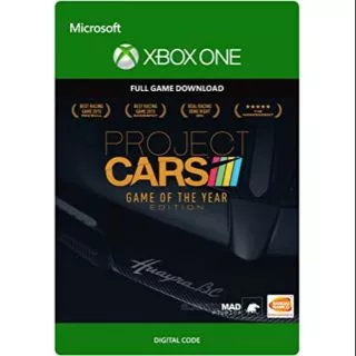 Project Cars Game Of The Year Edition Digital Code Xbox One Games