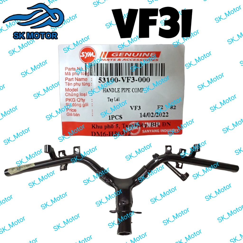 SYM VF3 VF3i 185 Original Handle Pipe Comp Bar Hander Steering Bar Besi ...
