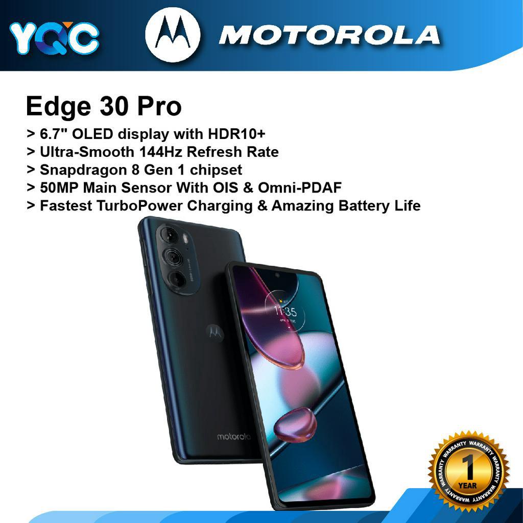 Motorola Edge 30 Pro 5G Smartphone (12+256) Cosmo Blue 1 Year