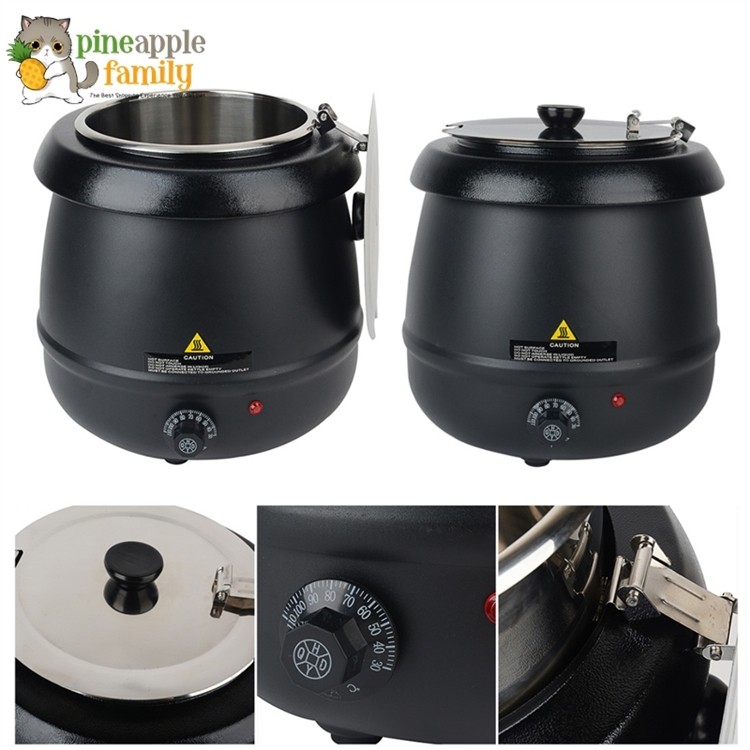 Commercial Electric Soup Kettle Warmer 10 Liter Shopee Malaysia