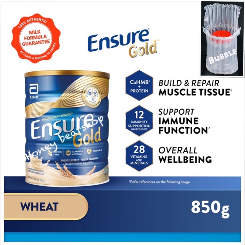 Ensure Gold Adult Complete Nutrition Vanilla - Wheat - Coffee - Almond ...