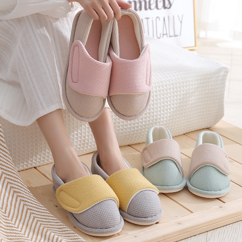 Closed toe hot sale house slippers