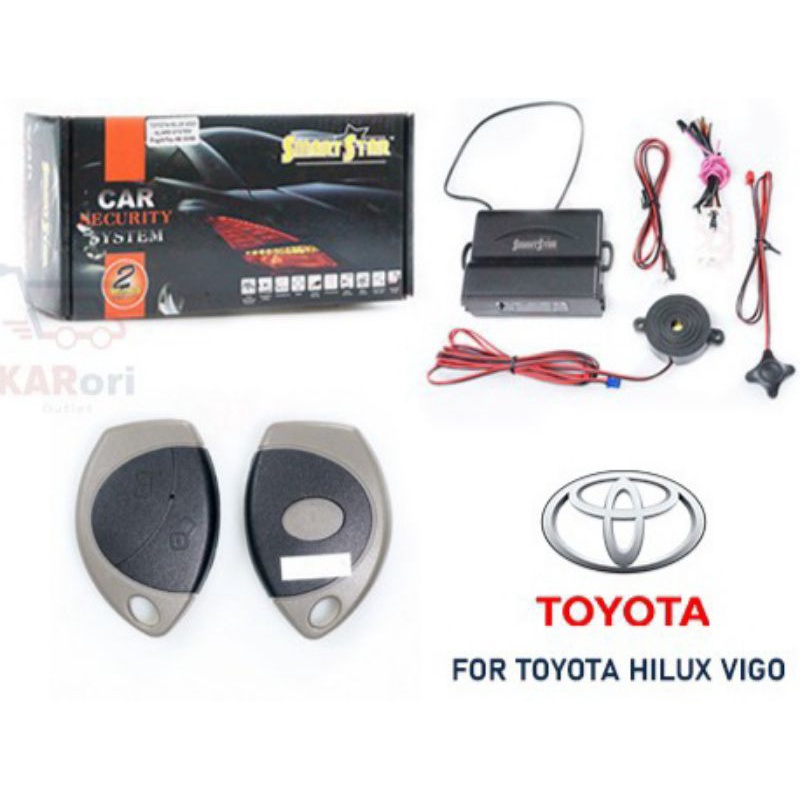 TOYOTA HILUX VIGO / INNOVA 2005-2015 OEM PLUG & PLAY CAR ALARM | Shopee ...