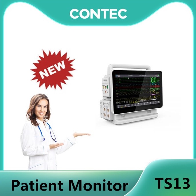 ETCO2 Capnography+IBP ICU Vital Signs Patient Monitor,8 Parameters ...