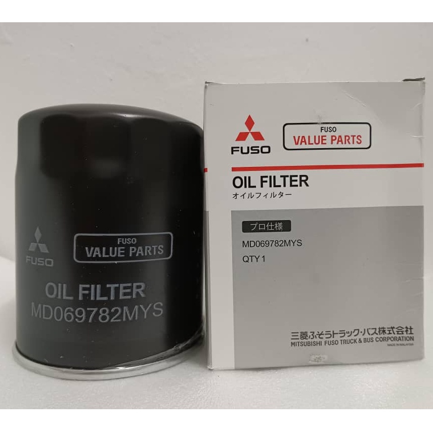 OIL FILTER MITSUBISHI TRITON / PAJERO / PAJERO SPORT/ STORM MD069782MYS ...