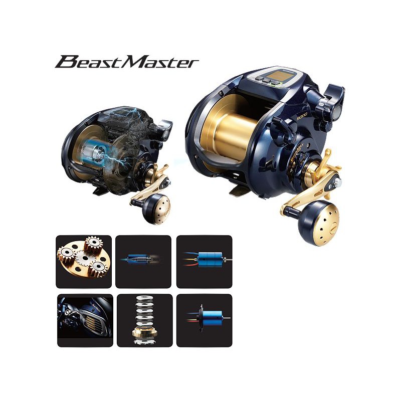NEW 2019 SHIMANO BEASTMASTER 9000 ELECTRICAL REEL WITH FREE GIFT & 1 YEAR  LOCAL WARRANTY