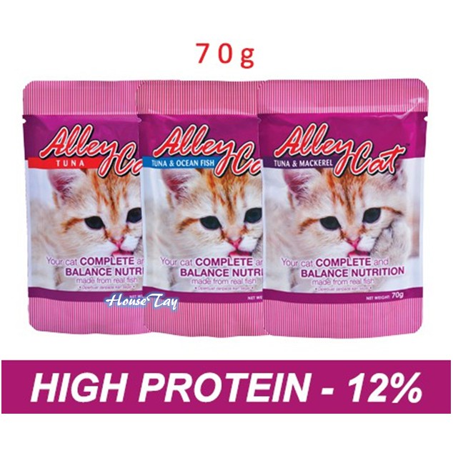 AlleyCat Cat Food Pouches 70g Shopee Malaysia