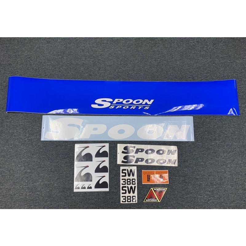 Spoon Sports Body Sticker Set | Shopee Malaysia