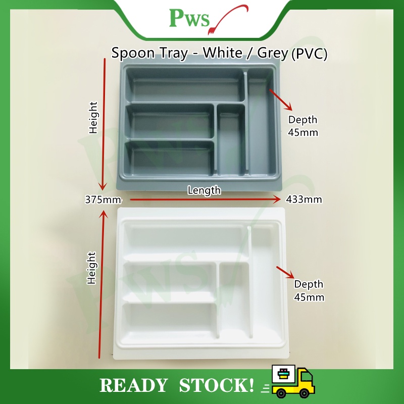 High Quality Durable PVC Spoon Tray Fork Knife Cutlery Tray for Kitchen ...