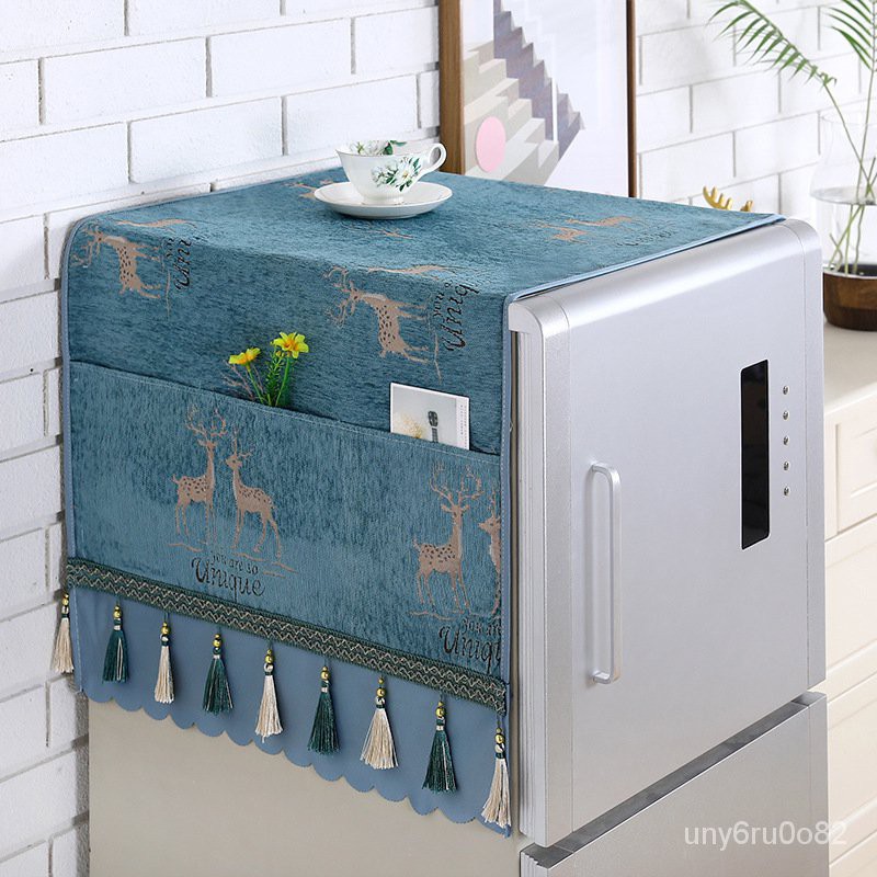 Refrigerator Cover Cloth Dust Cover Single Door Double Door