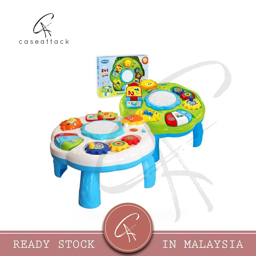 Caseattack Musical Table Activity Sound Music Drum Early Learning