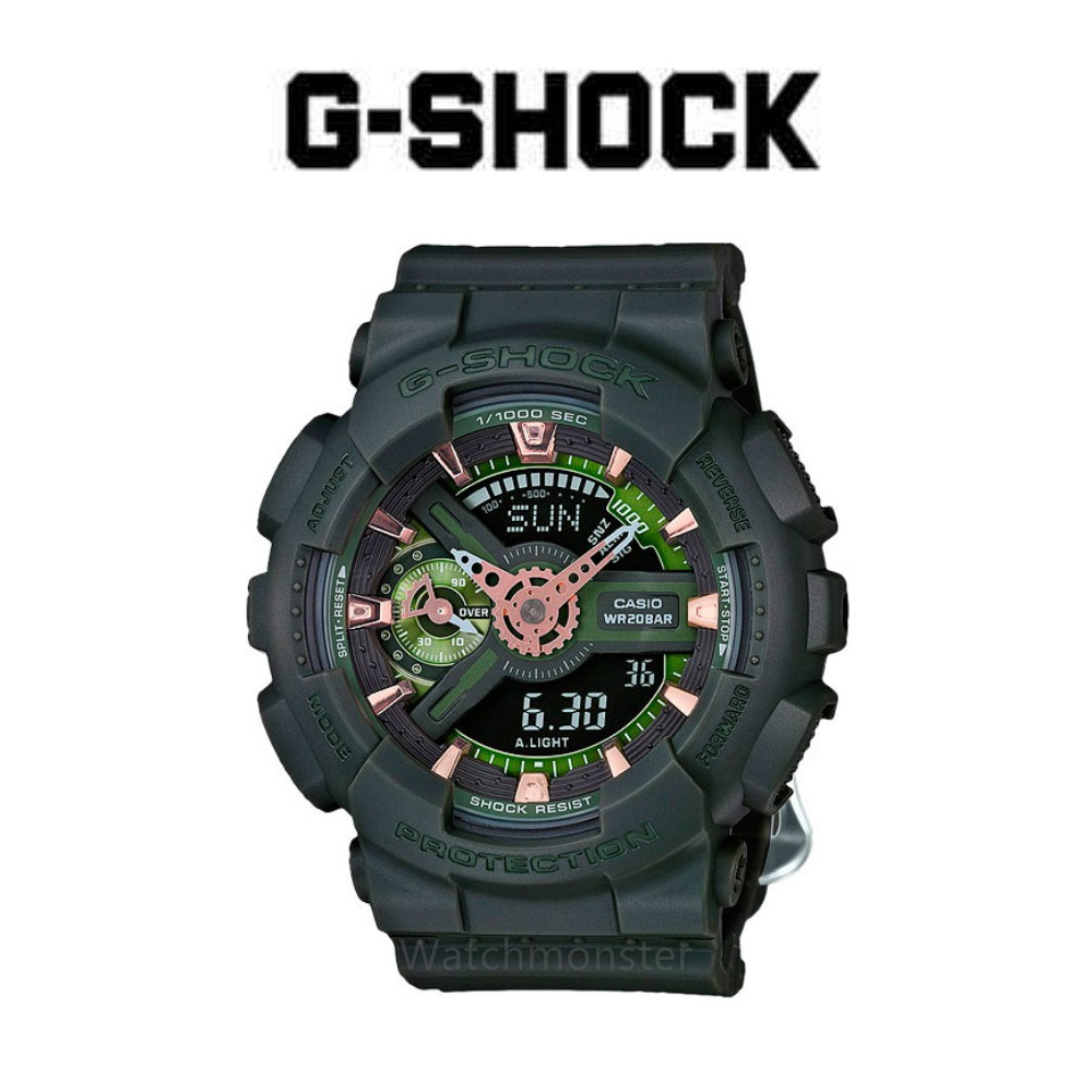 G Shock casio analog Digital matte finish color watch Original GMA S110CM 3ACR Shopee Malaysia