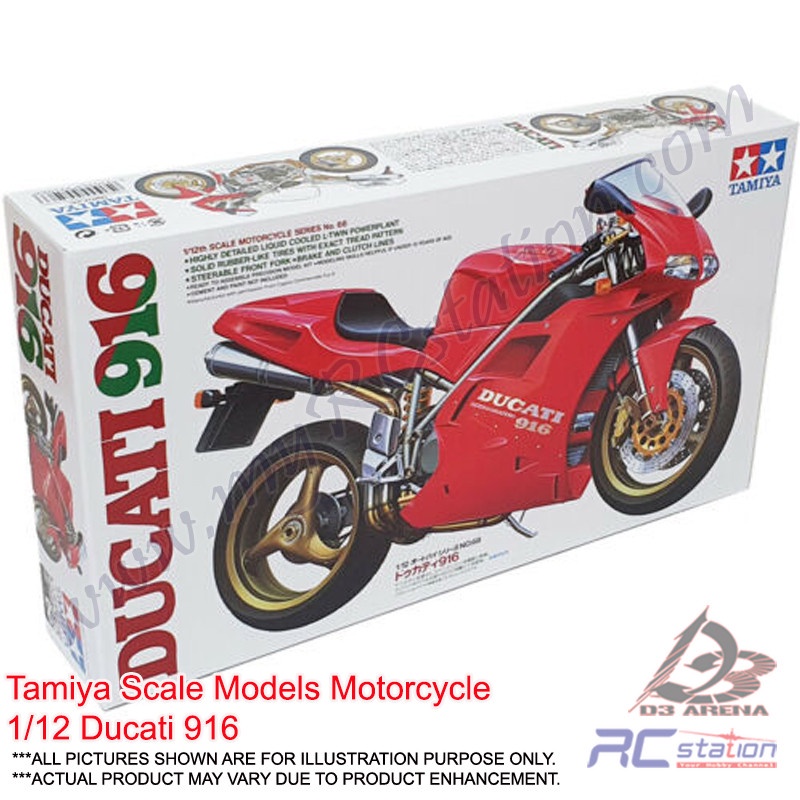TAMIYA 14068 Kit De Montage Ducati 916 - Tamiya - 14068 - 1