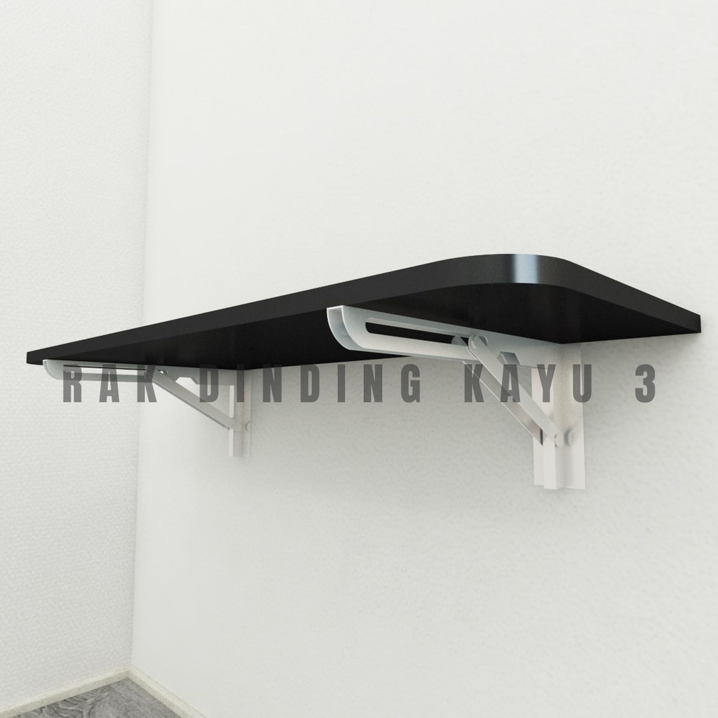 KAYU Wall Mounted Folding Table Wooden Folding Table Minimalist Wall