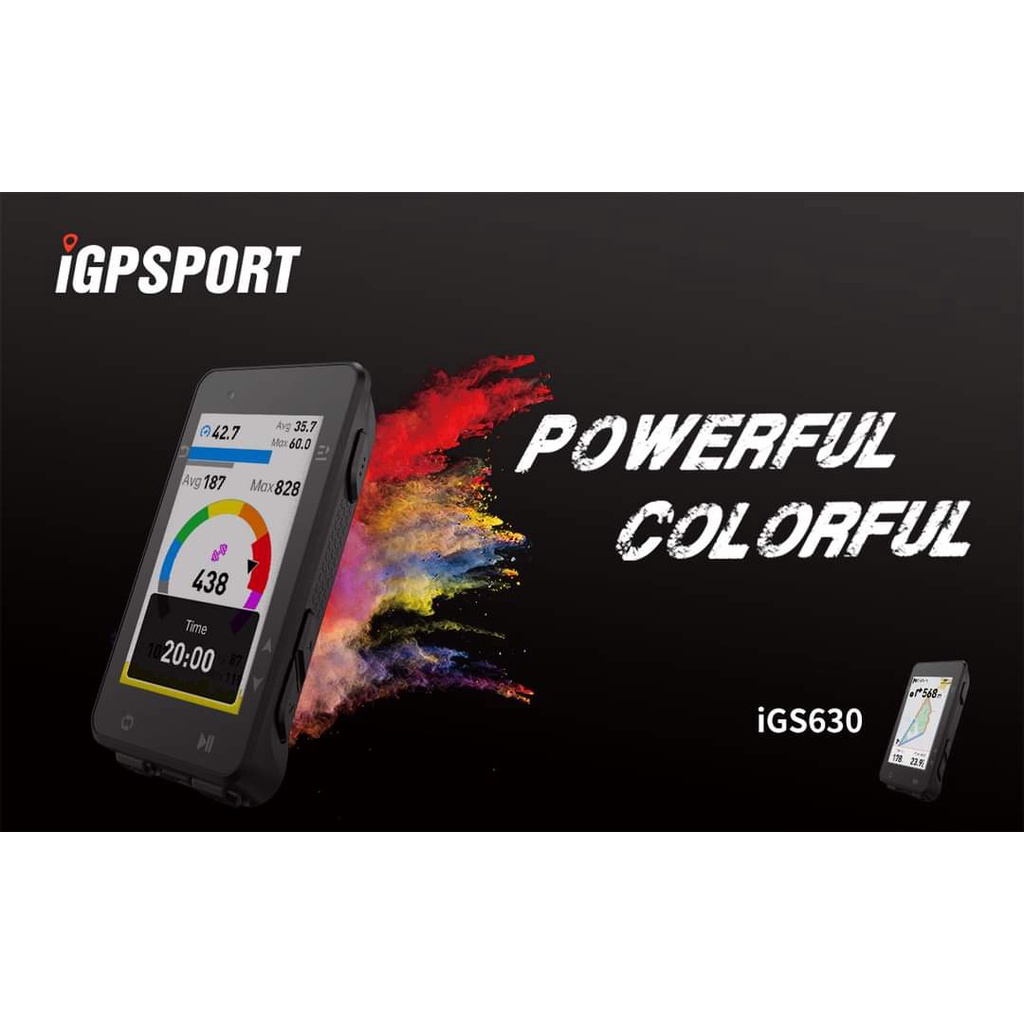 IGPsport IGS630 GPS BIKE COMPUTER 2.8Inch Color Screen | Shopee Malaysia