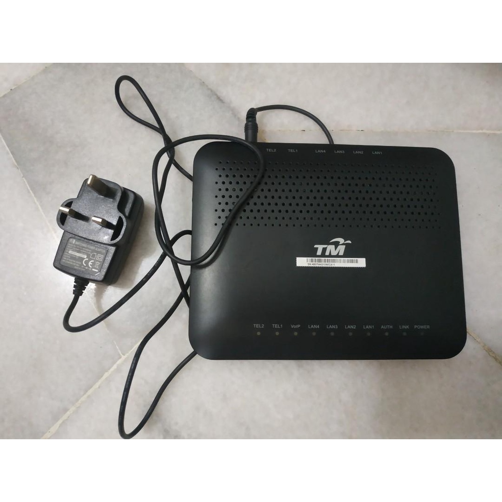 Huawei Echolife Hg850a Modem Router - 4 Ports LAN | Shopee Malaysia